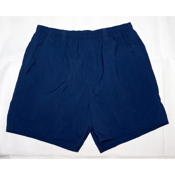 Columbia PFG Men's Lined Nylon Swim Trunks Blue Shorts Size Medium - Picture 1 of 6